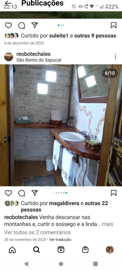 Reobote Chalés São Bento do Sapucaí Extérieur photo